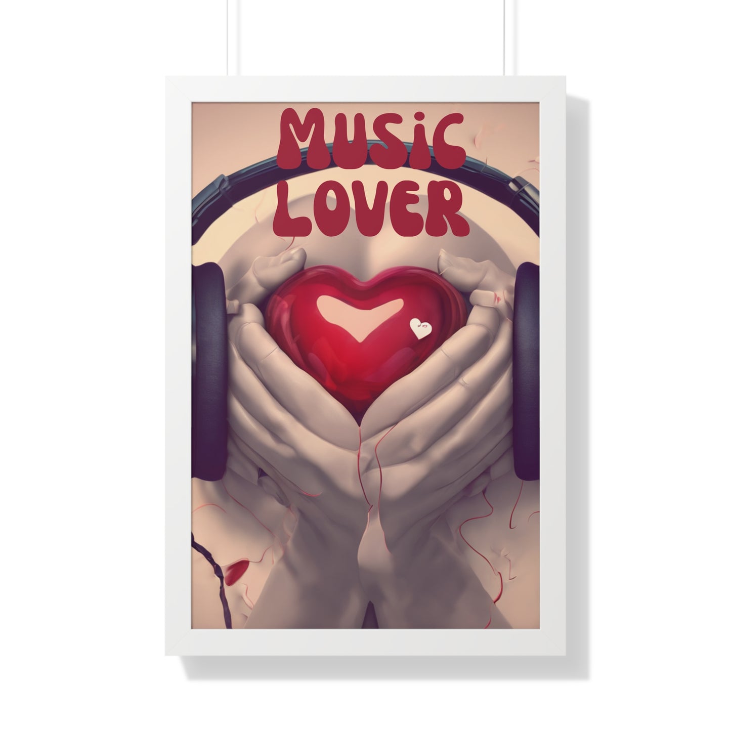 Harmonize Your Space: Music Lover Framed Poster
