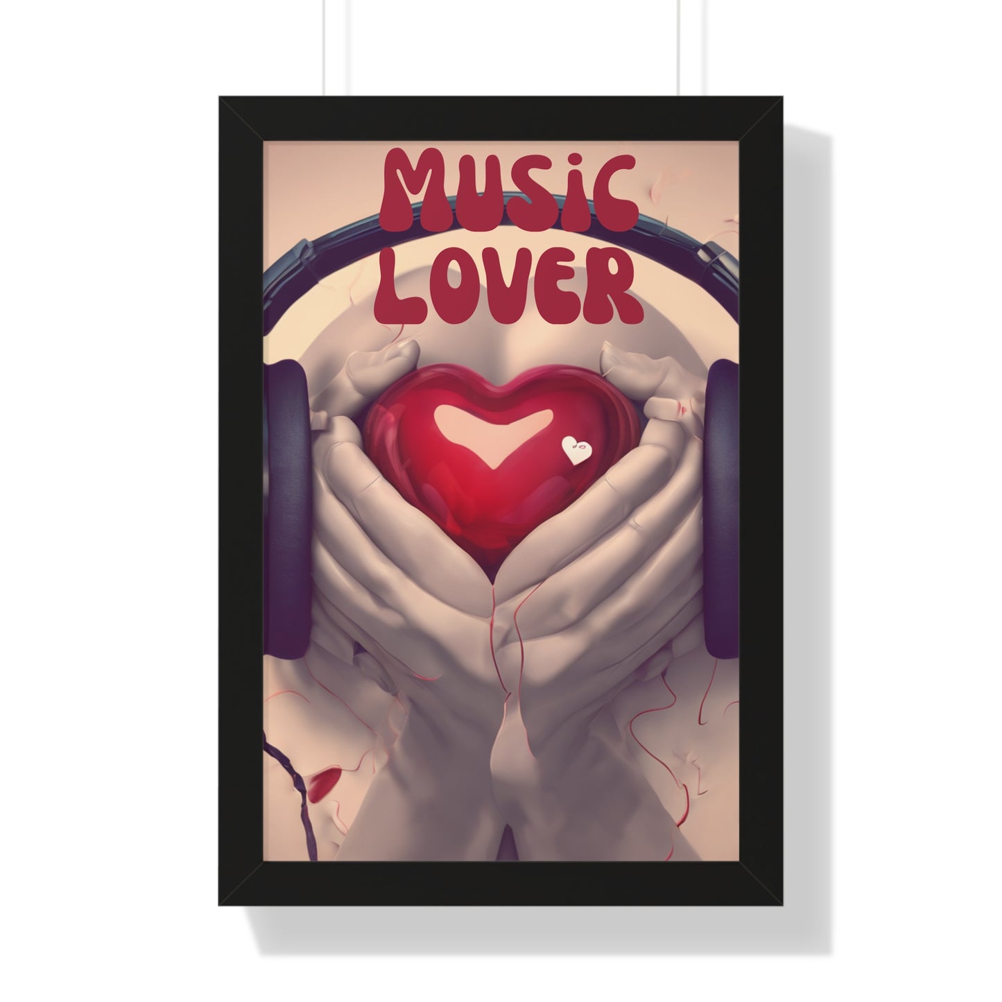 Harmonize Your Space: Music Lover Framed Poster