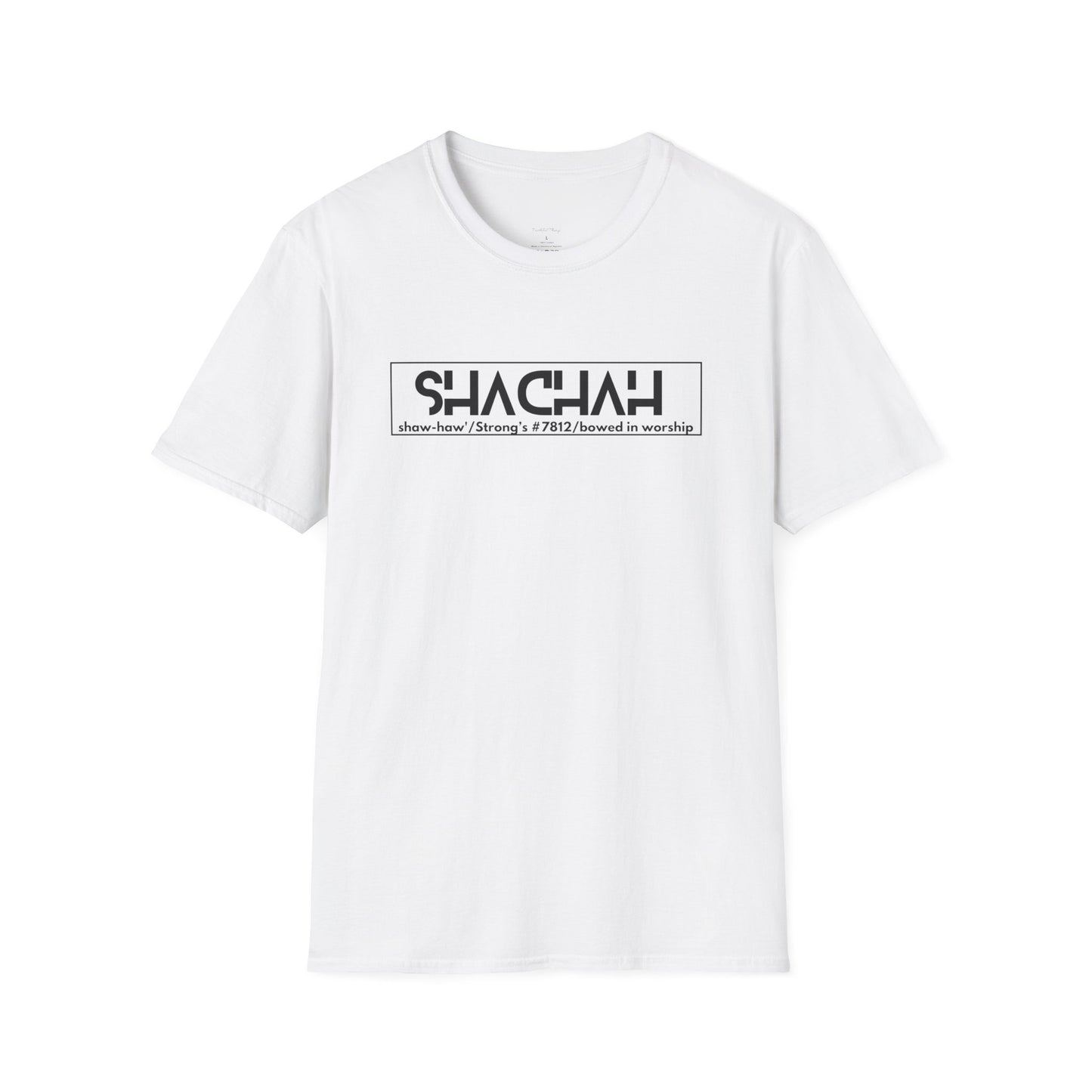 Shachah Unisex Soft Style T-Shirt