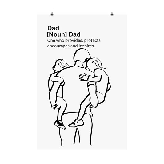 Cherish Every Moment: Dad Poster