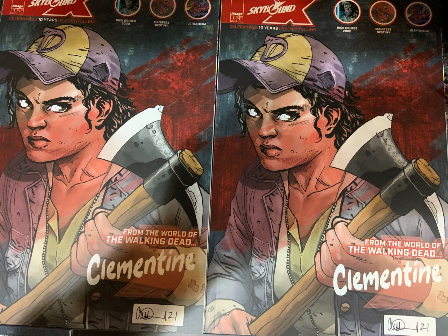 Clementine Image Variant Comics Preview Comic Book