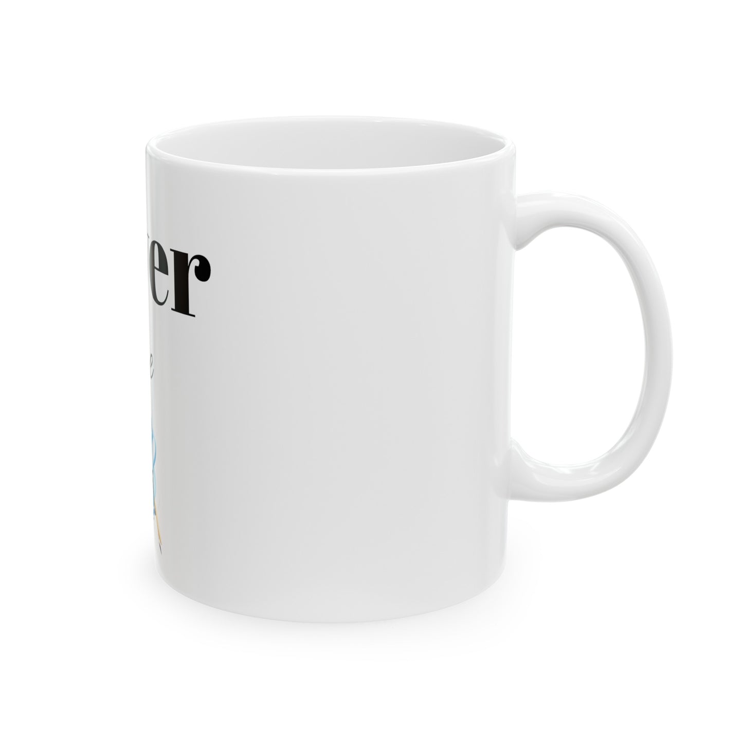 Morning Devotion: Prayer Before Coffee Design 2 Ceramic Mug, 11oz