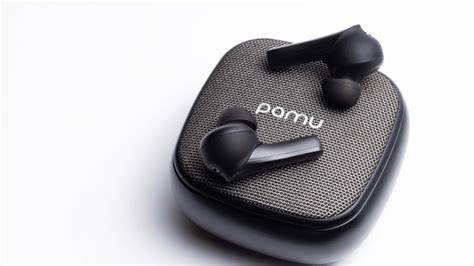 5.0 True Wireless Earbuds with Wireless Charging Case Pamu Slide