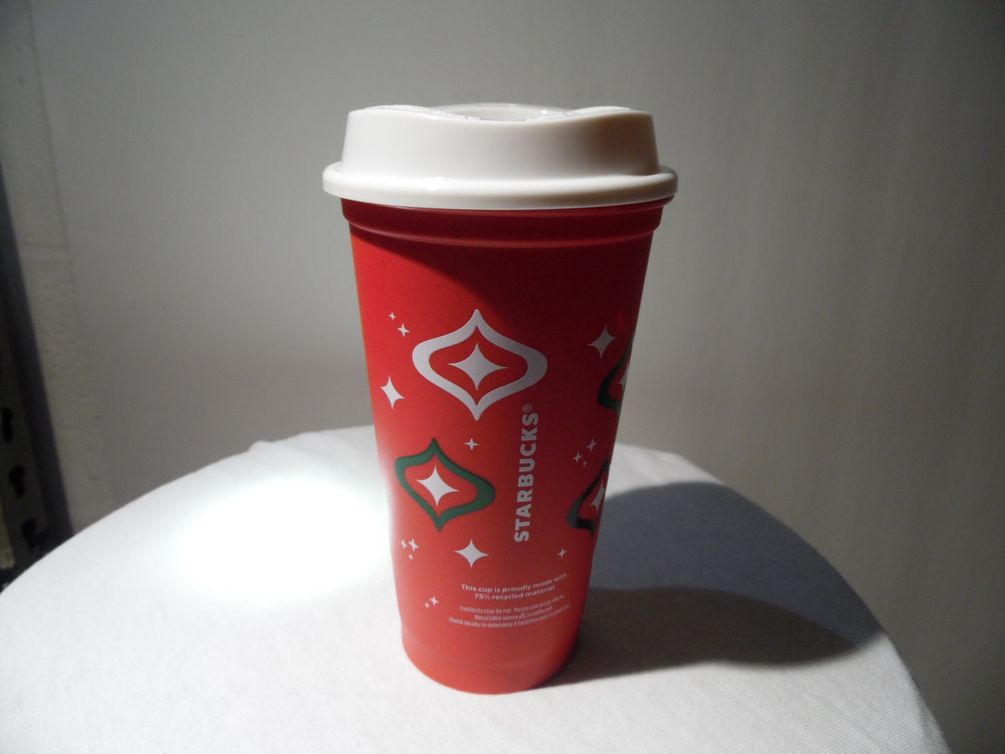 Starbucks Reusable Tumbler Cup Holiday Limited Edition 2023 16 Oz.
