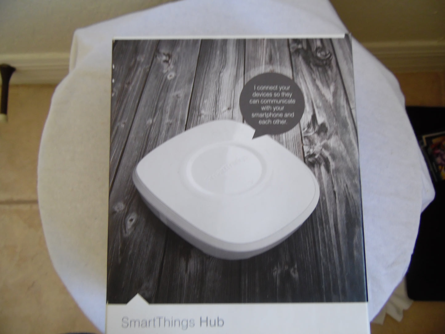 SmartThings Hub NIB 1st Generation White Open Box 2013