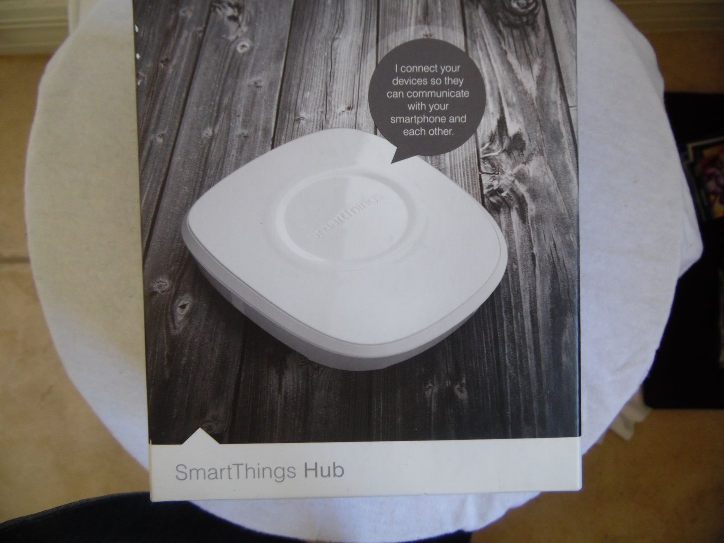 SmartThings Hub NIB 1st Generation White Open Box 2013