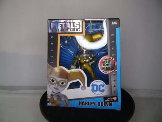 Suicide Squad Harley Quinn Heavy Diecast Metal Gold Figure M396