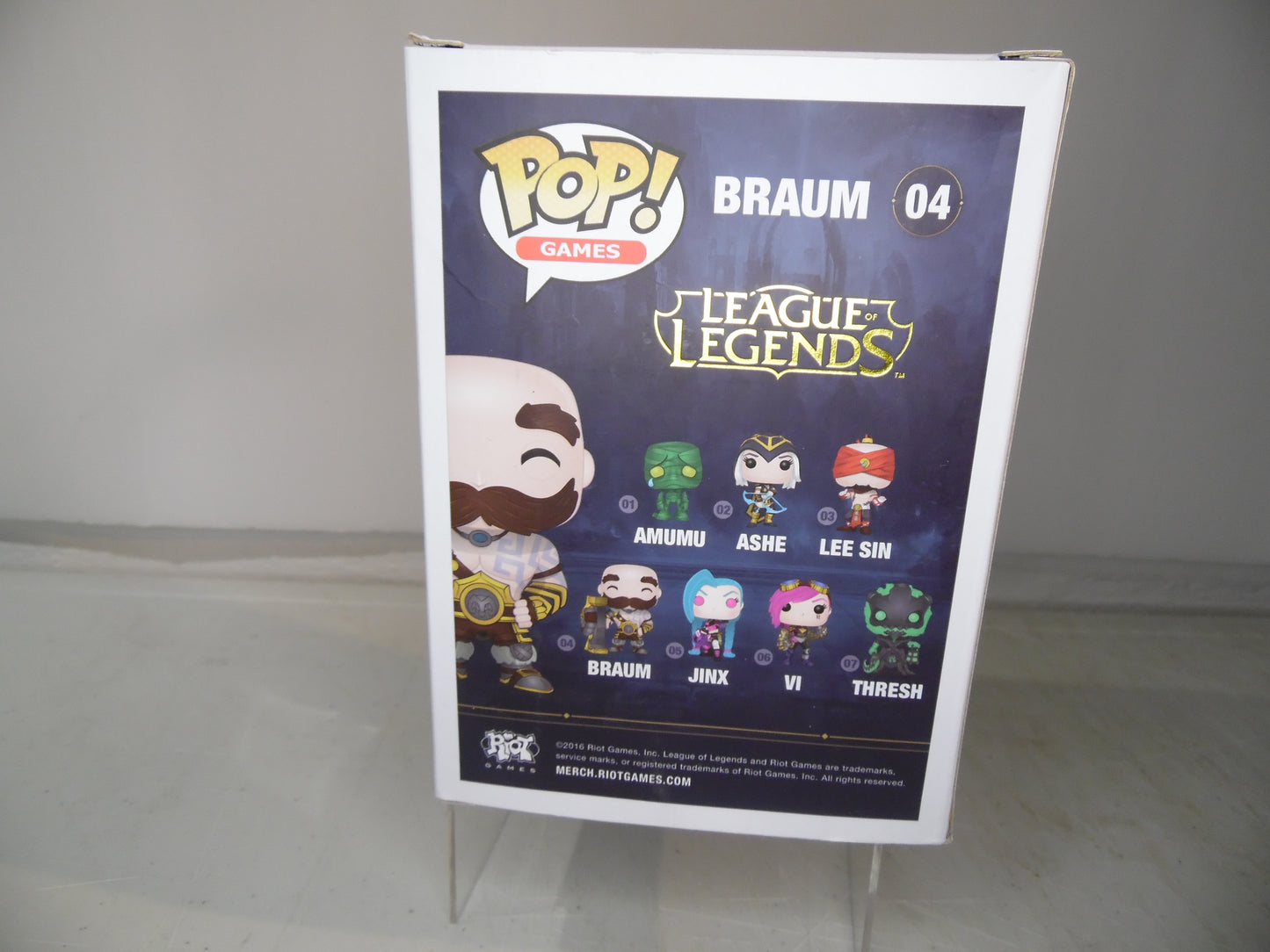 Legendary Guardian: Funko Pop Games - League of Legends Braum #4