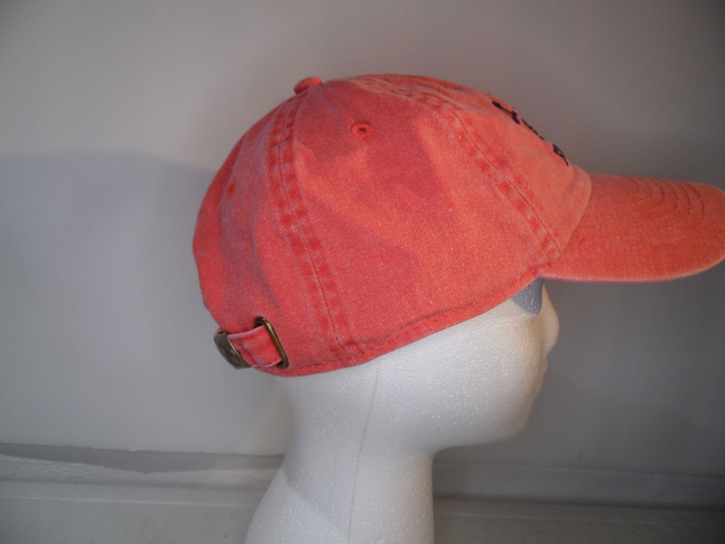 ST. Augustine Baseball Cap Washed Cotton Coral  Strapback Souvenir Hat New