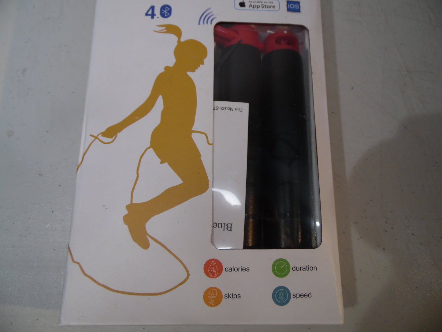 Waterproof Portable S7 Wireless Skipping Rope 4.0 Smart Skipping Jump Rope With APP To Monitor Track Skipping Mode