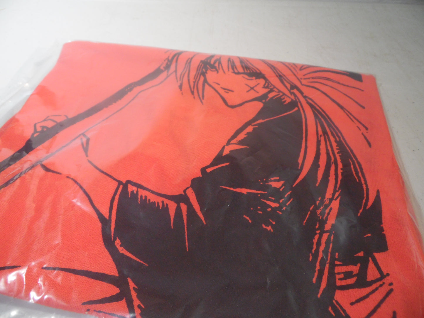 Anime Rurouni Kenshin Himura T-Shirt Red XL