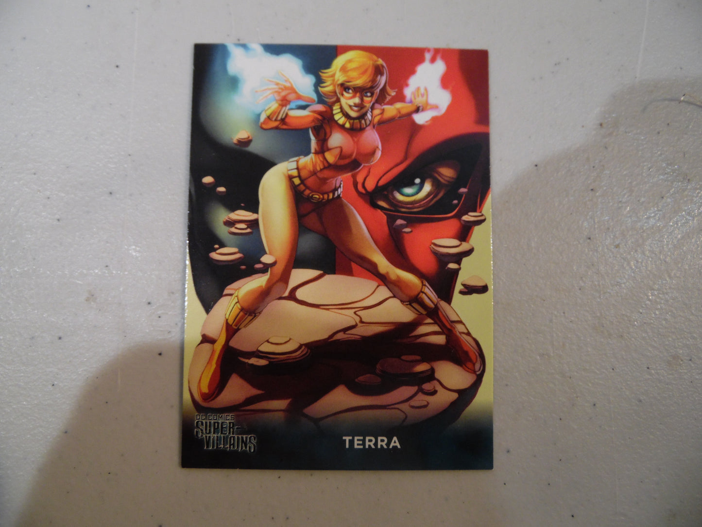 DC Comics Super-Villains 2015 Trading Card Lot of 5 Cards