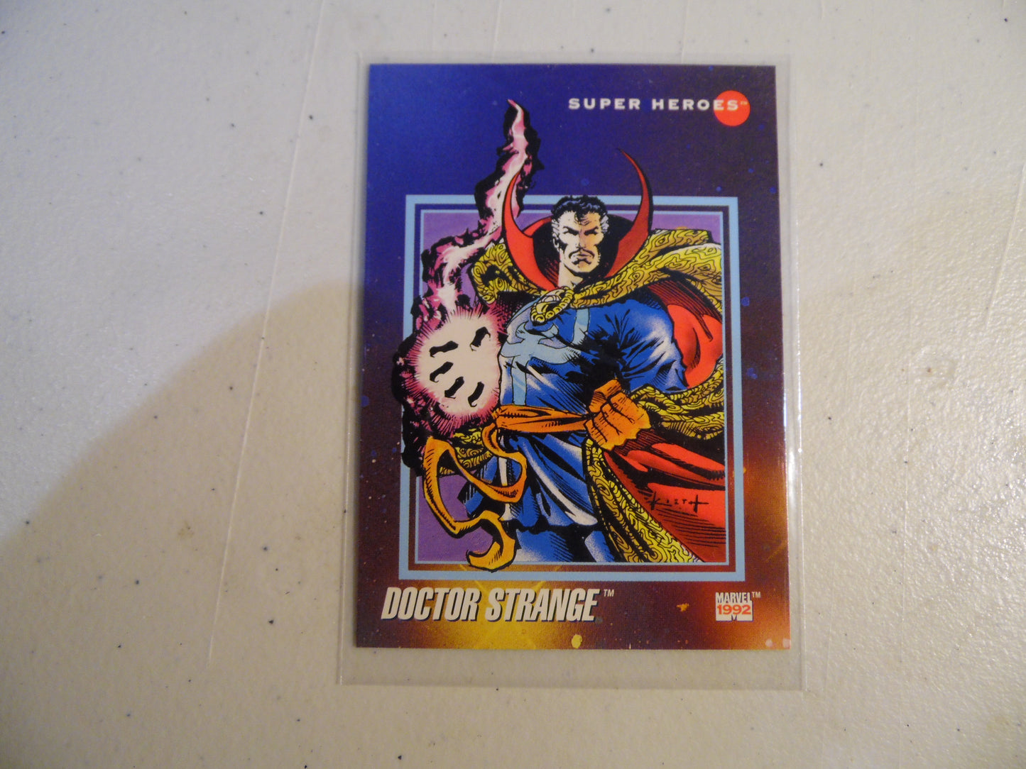 Vintage 1992 Impel Marvel Universe Series 3 Lot of 2 Cards Weapon Omega & Dr. Strange
