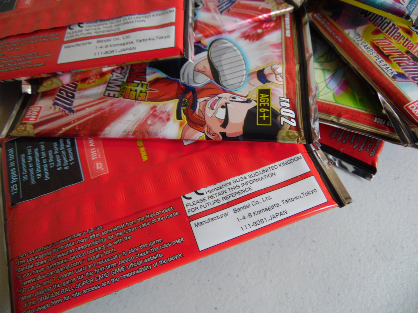 Dragon Ball Super Draft 03 Booster Card Game Sealed Individual Single Packs 12 Cards Per Packs