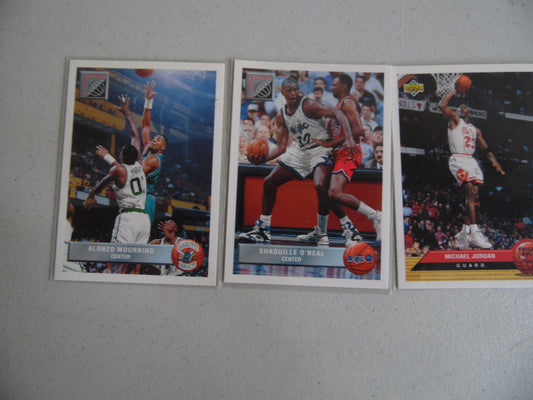 Vintage 1993-94 Upper Deck McDonald's Promotional Sports Basketball Cards