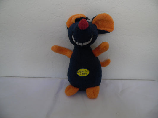Multipet Deedle Dude Singing Mouse Plush Dog Toy