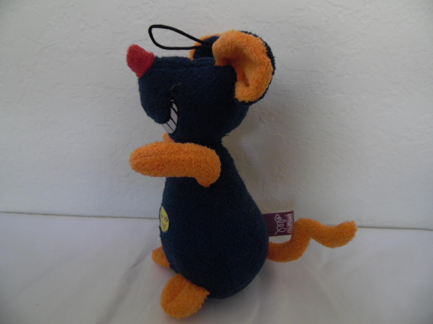 Multipet Deedle Dude Singing Mouse Plush Dog Toy