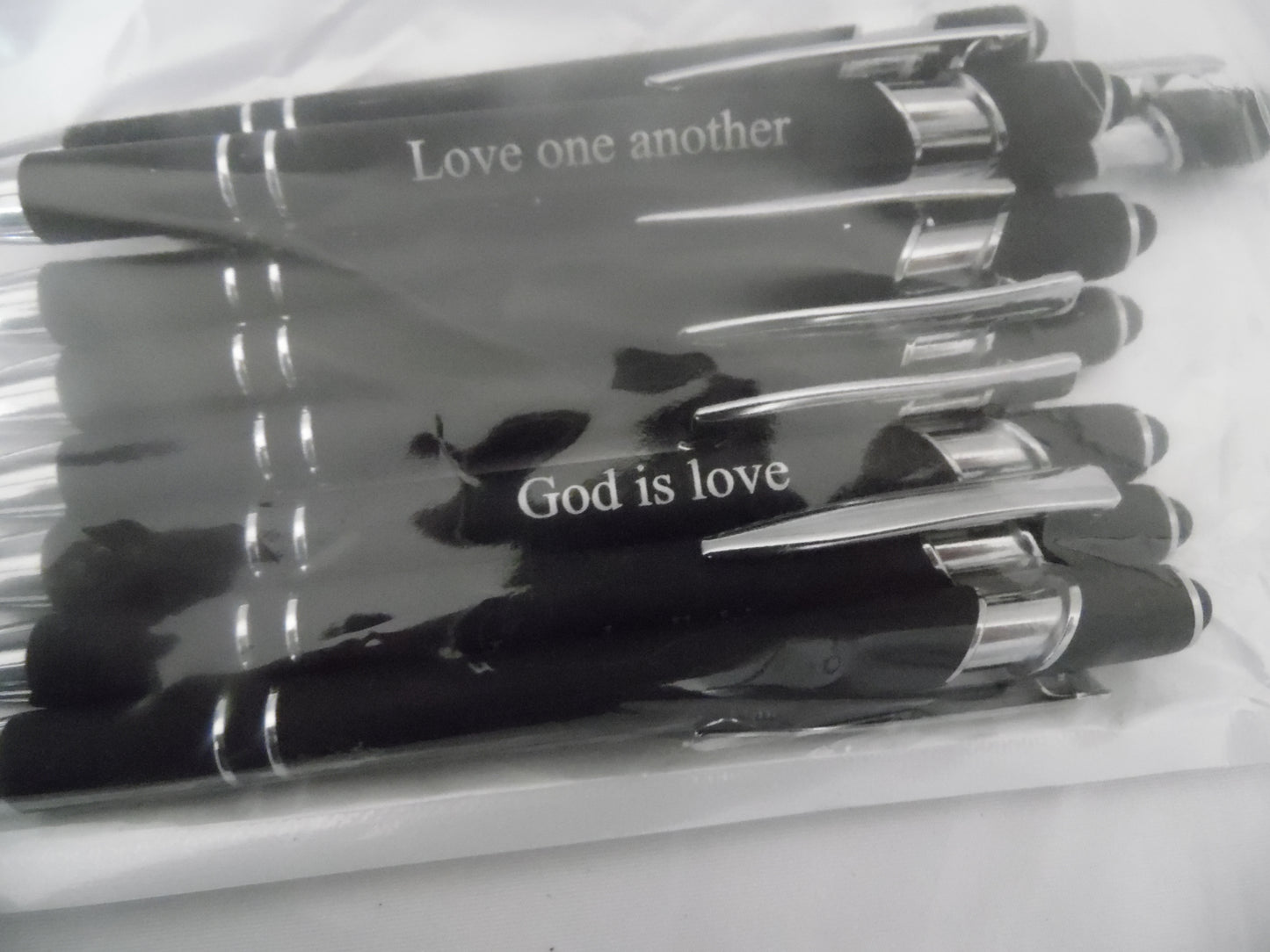 Sacred Script: Christian Ballpoint Pens with Inspirational Bible Verses Sold Seperately