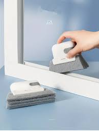 Gap Guard Universal Window Rail Cleaning Brush for Effortless Gap Cleaning 2 Pack