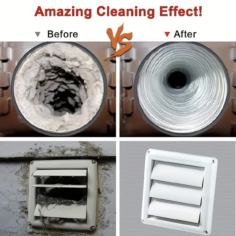 Lint-Free Living: Efficient Dryer Vent Cleaning Brush for a Fresh Home