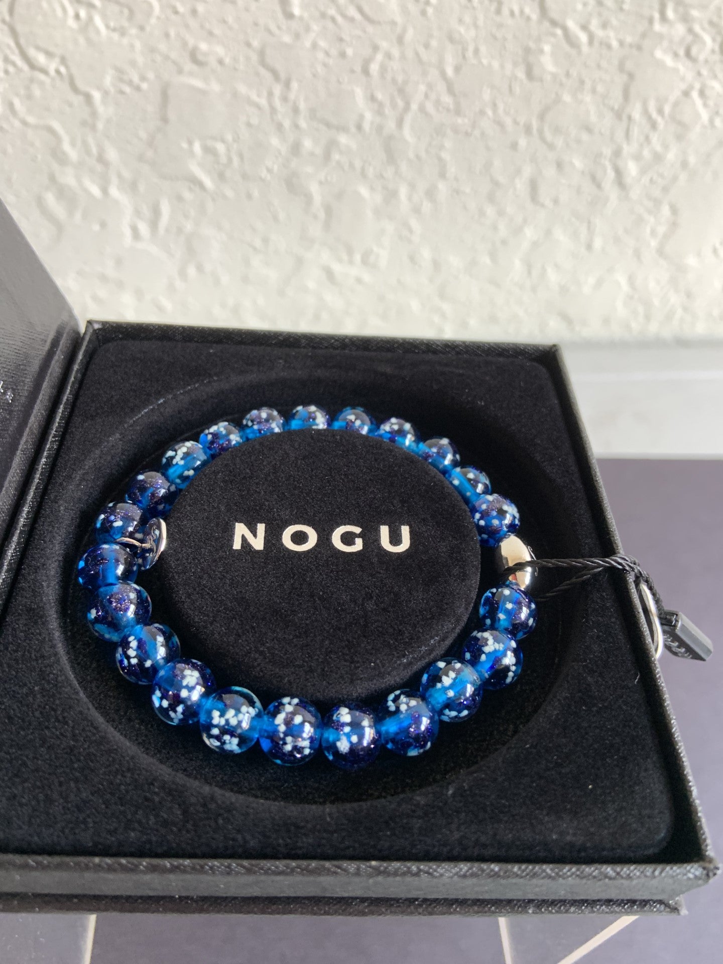 NOGU Topaz Flame Firefly Glass Bracelet