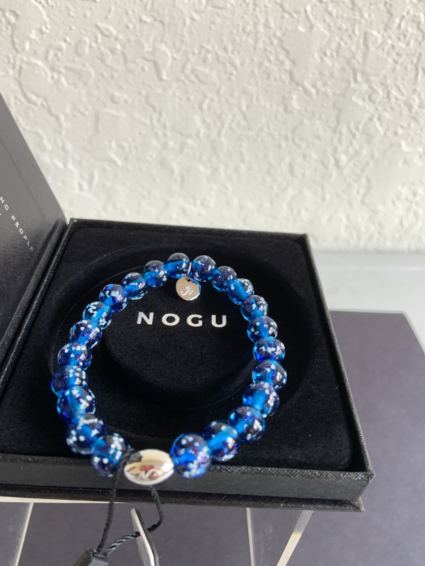 NOGU Topaz Flame Firefly Glass Bracelet