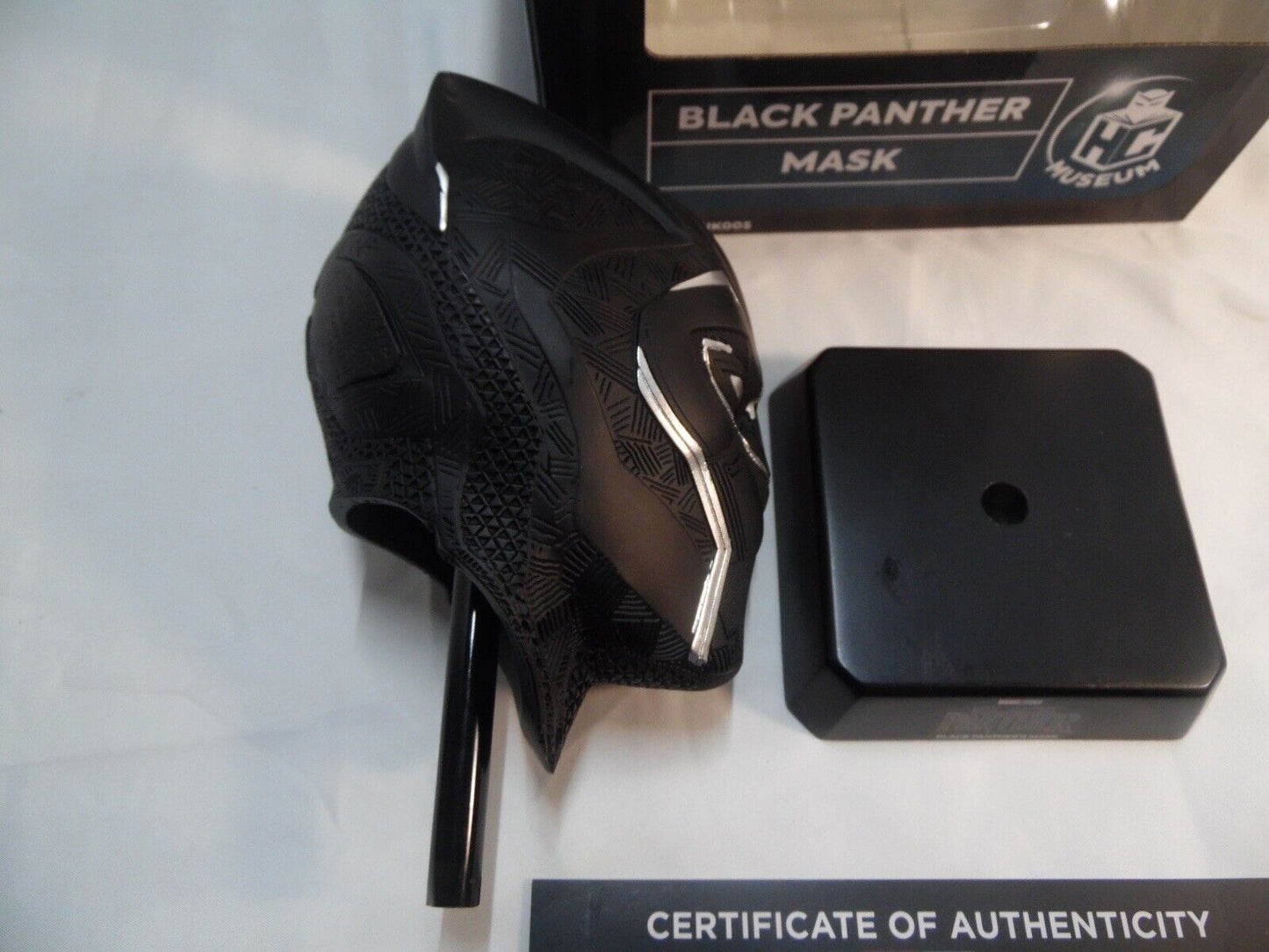Marvel Studios Black Panther Mask Replica Museum Hero Collector Eaglemoss