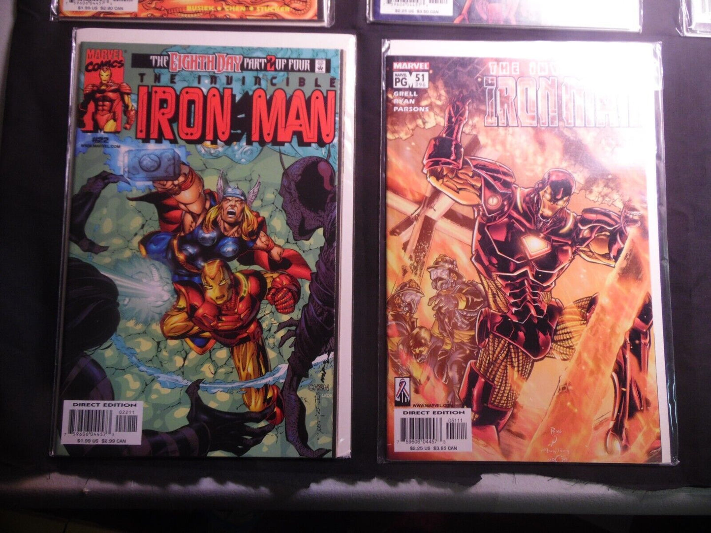 The Invincible Iron Man Comic Book Lot of (5) 1998 3rd Lot of 5 #10,22,25,44,51