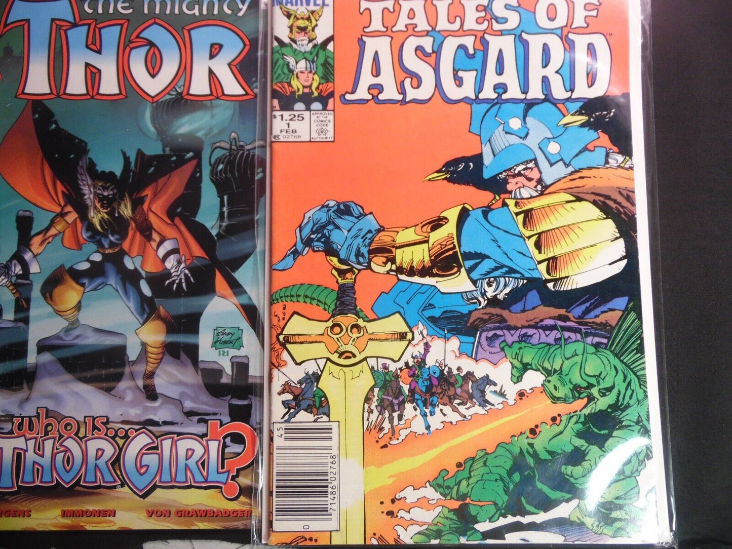 The Mighty THOR Epic Collection Issues: 1,22,23,33,46 and Tales of Asgard #1