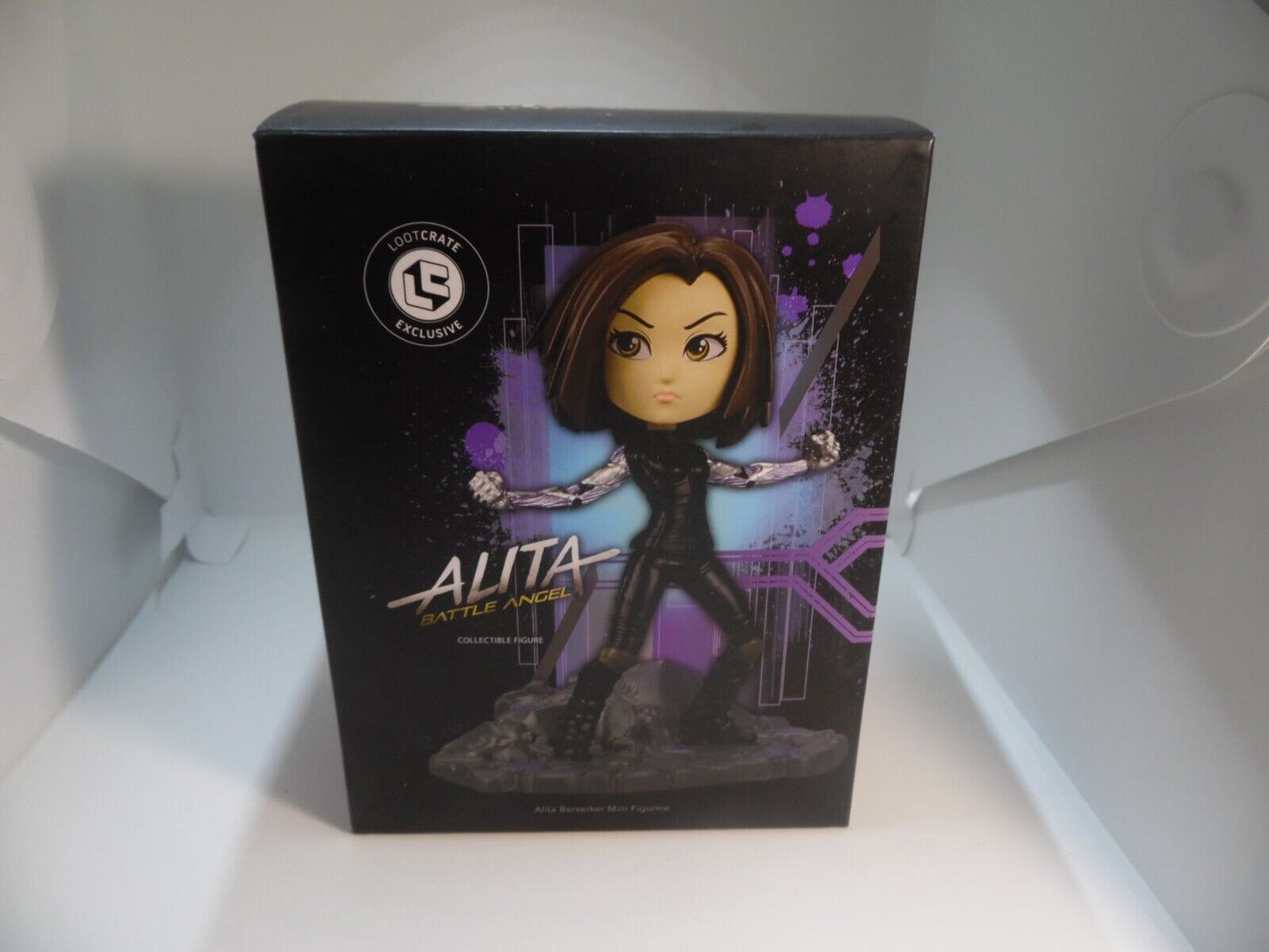 Alita Battle Angel Berserker Mini Action Figure Loot Crate Anime Exclusive