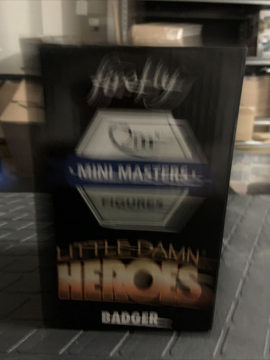 Firefly Badger Qmx Mini Masters Figure Little Damn Heroes 2018