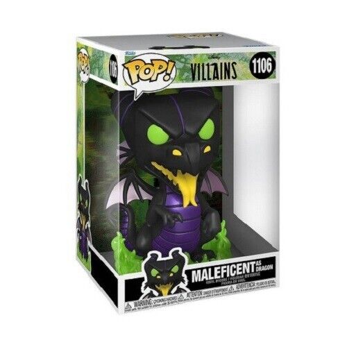 Funko Disney Villains Pop! 1106 Maleficent as Dragon 10 Inch Jumbo