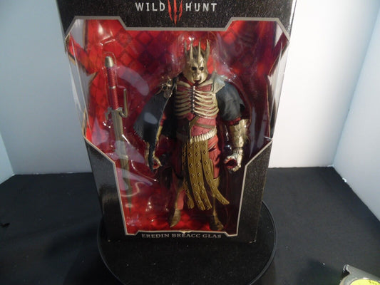 The Witcher 7" Wild Hunt Action Figure EREDIN BREACC GLAS Damaged Box