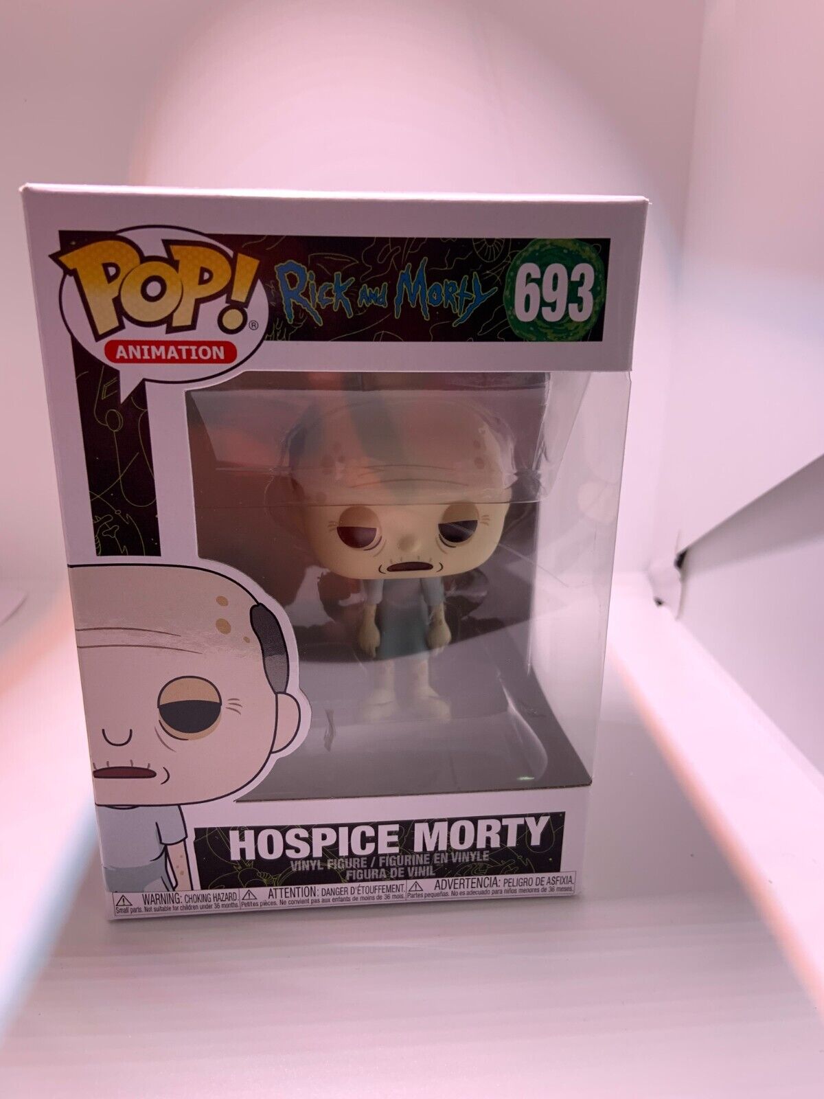 Funko Pop! Animation: Rick and Morty - Hospice Morty Vinyl Figure #638