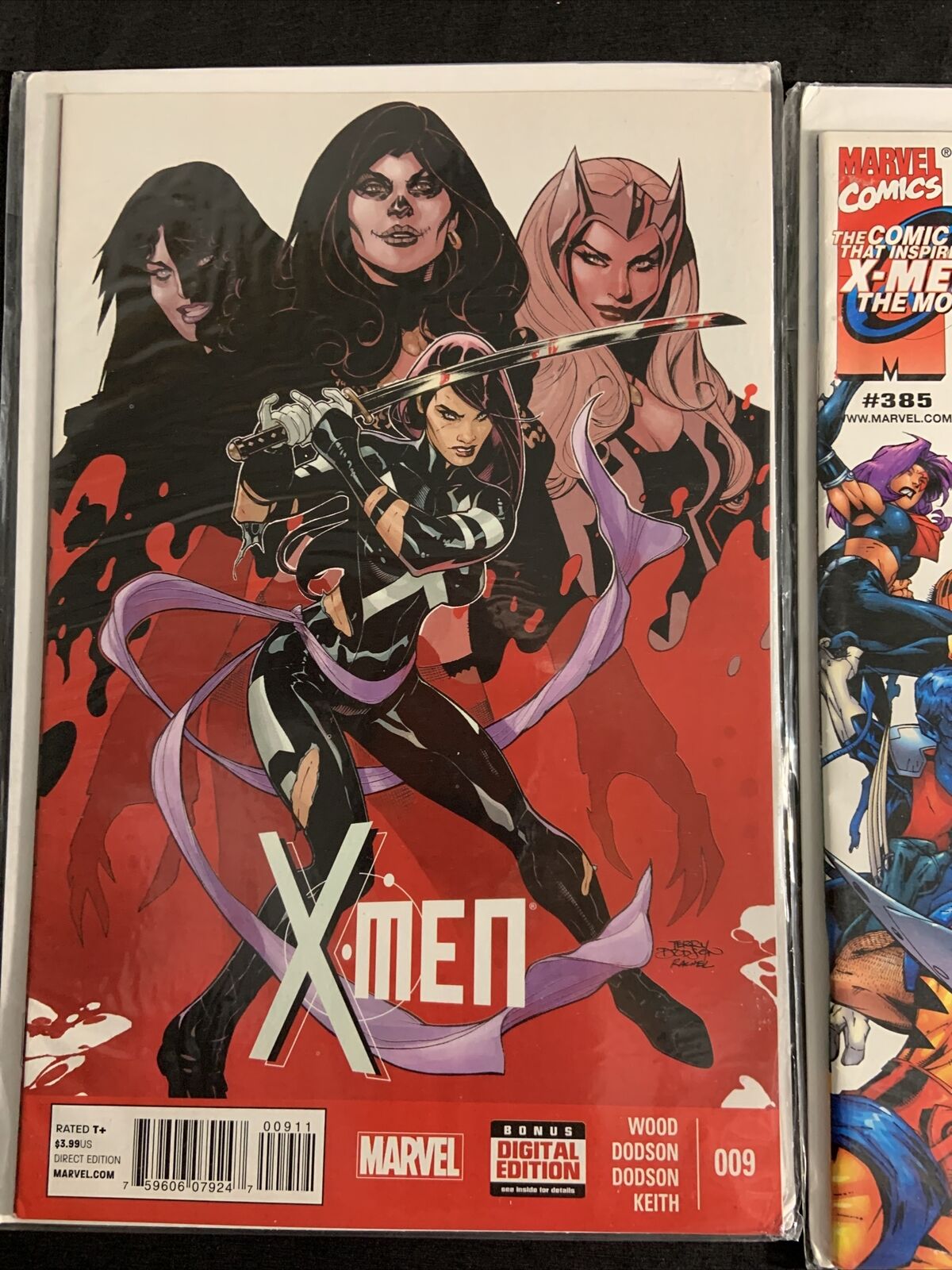 Uncanny X-Men #385 Xtreme- Men #7 Marvel Modern Age Comic Book Lot of 3 (lot 2)