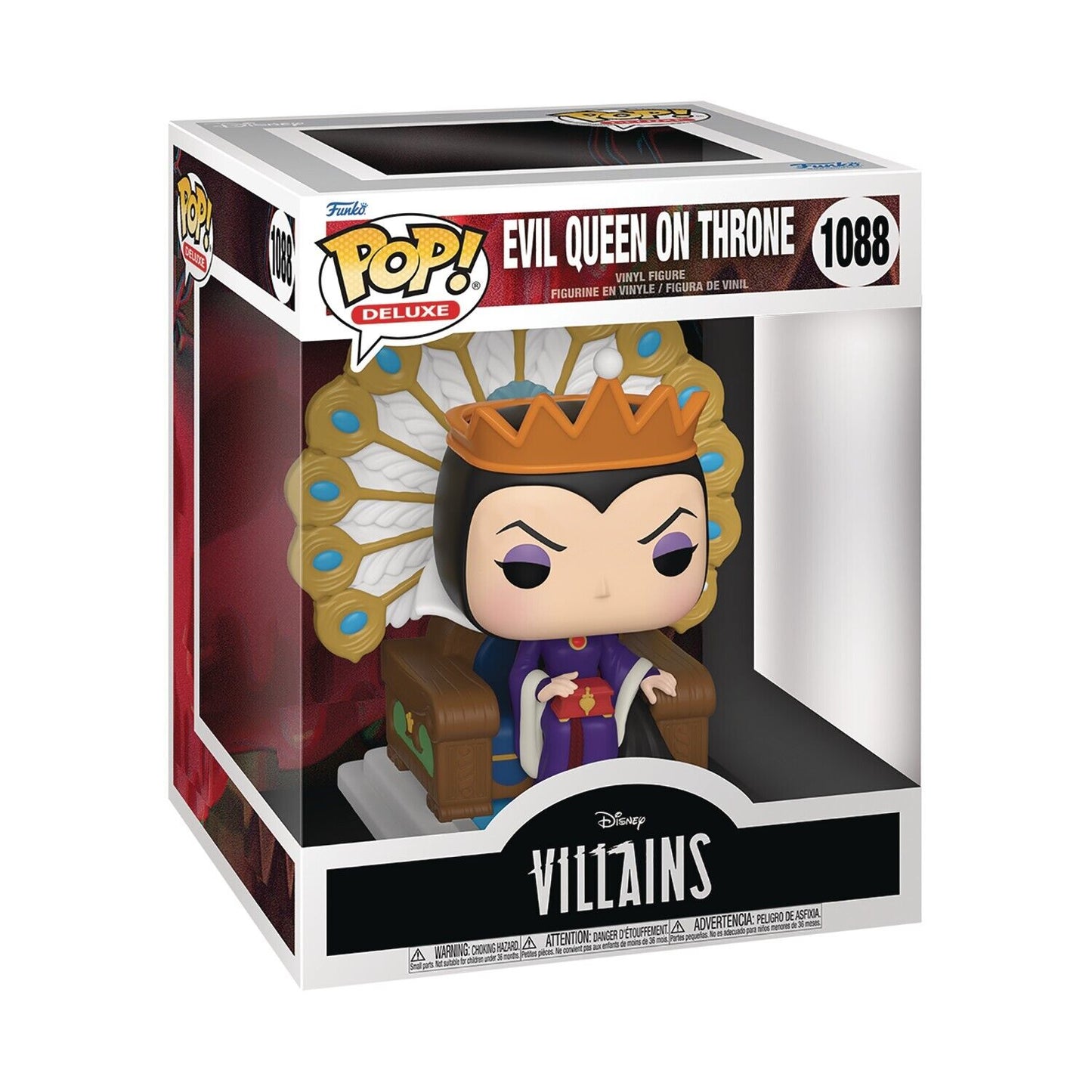 Pop! Deluxe: Villains Evil Queen on Throne