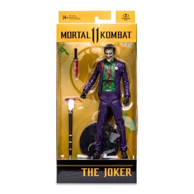 MKII The Joker Action Figure Mcfarlane Mortal Kombat Figure