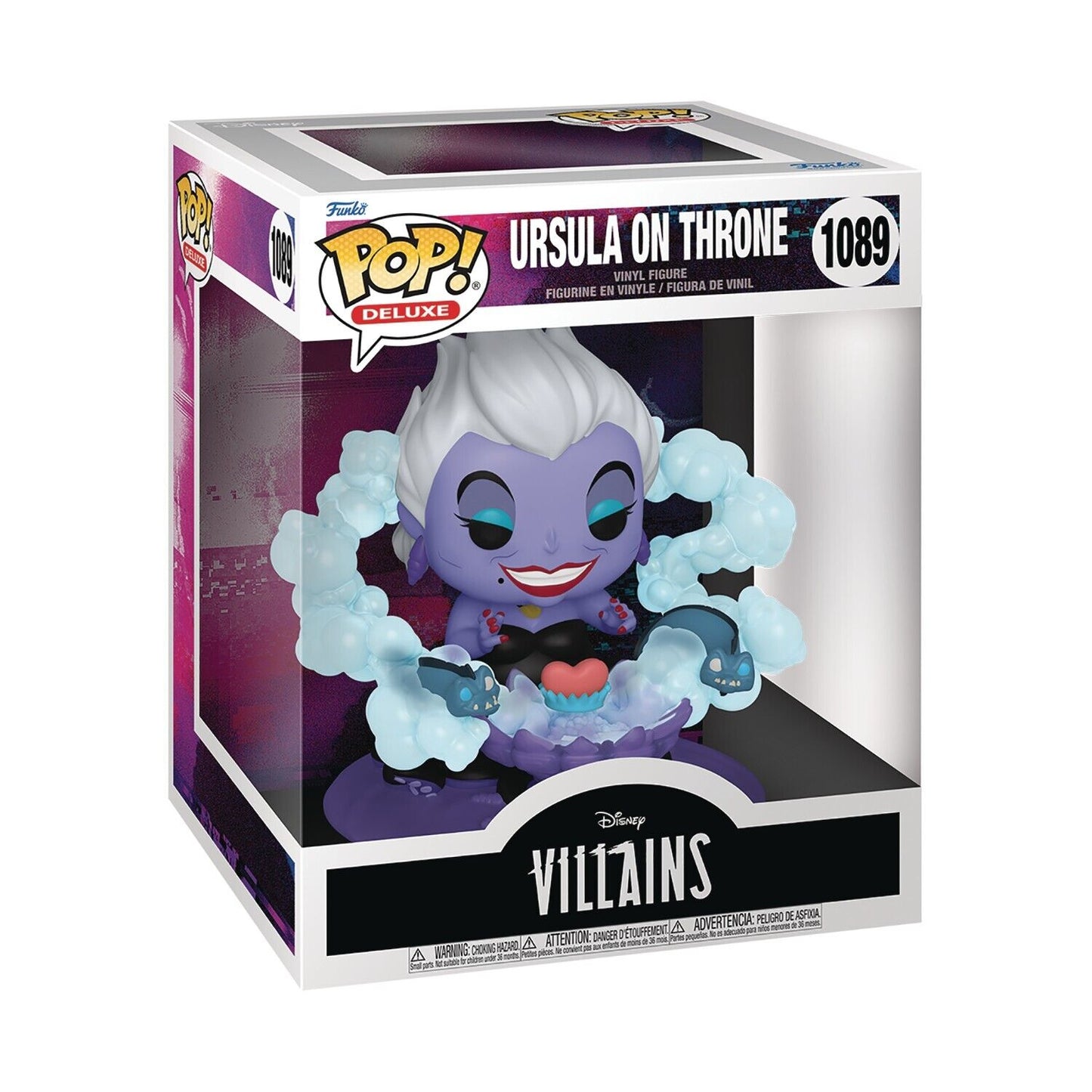 FUNKO POP! DELUXE: Disney Villains: Ursula on Throne Vinyl Figure