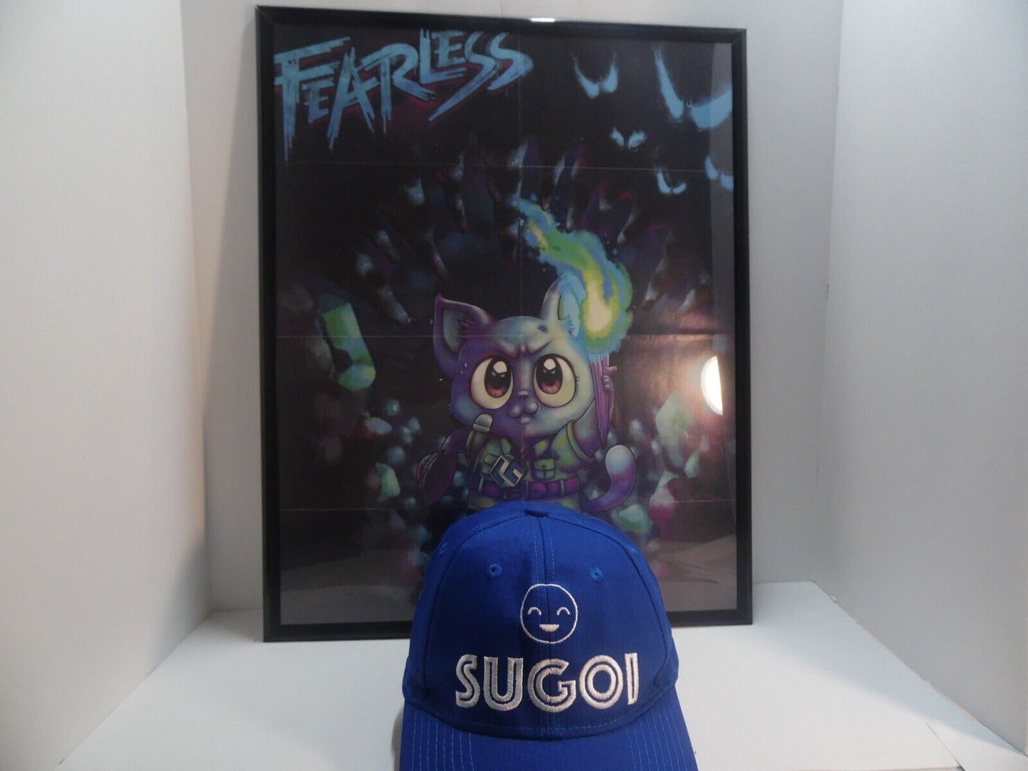 Sugoi Snapback Cap W/ Fearless Anime Poster Anime Loot Crate Box 2019