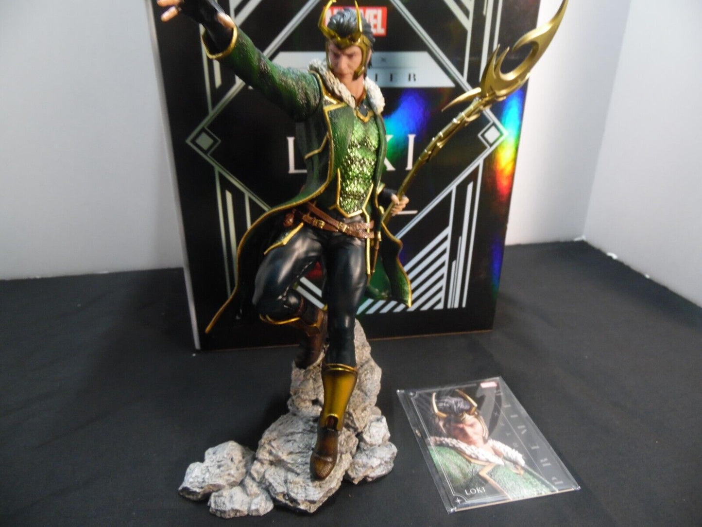 KOTOBUKIYA ARTFX Premier Marvel Universe Loki Odin 1/10 Statue
